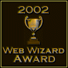 2002 WebWizard Award Graphic